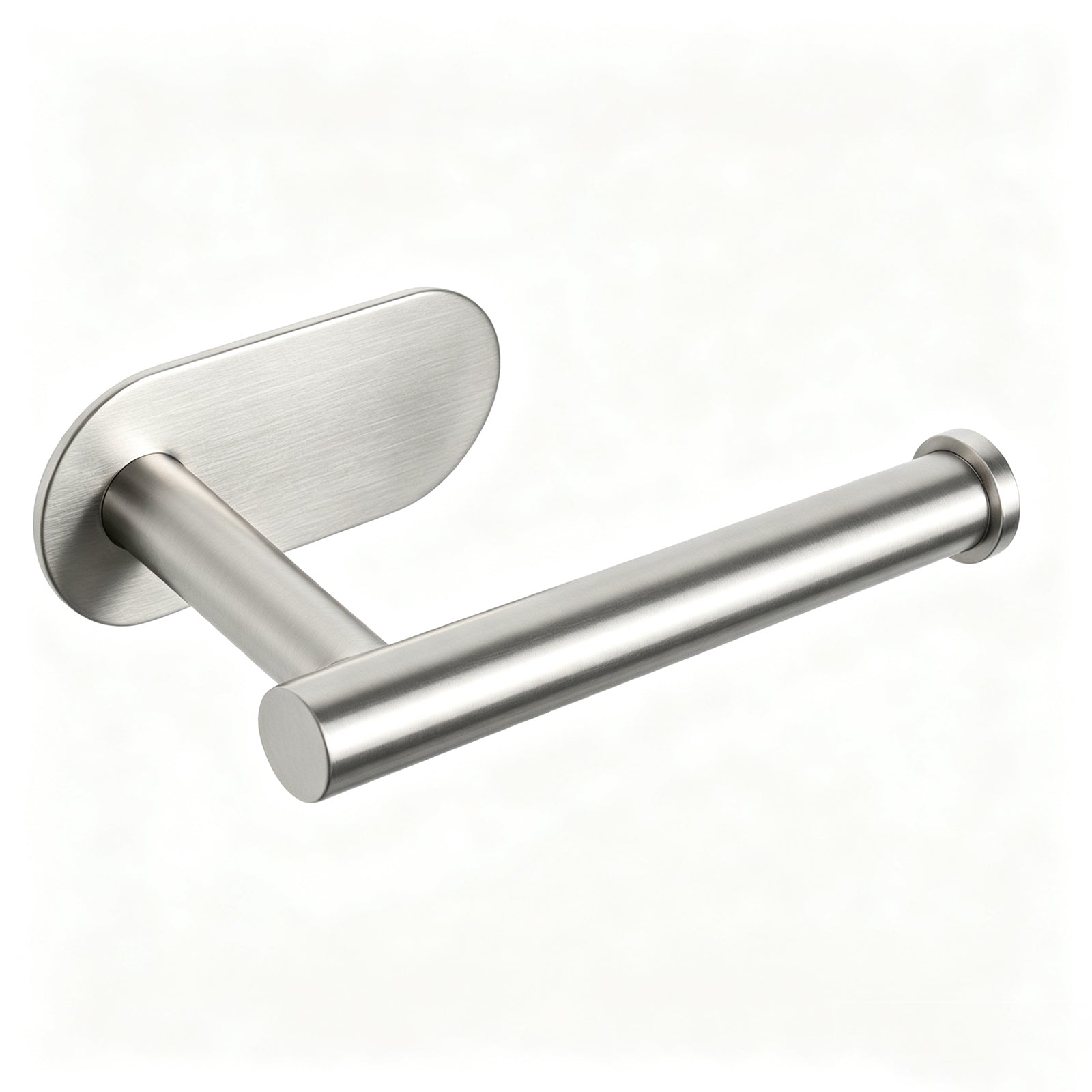 Self-Adhesive Toilet Paper Holder – Brushed Nickel – product view