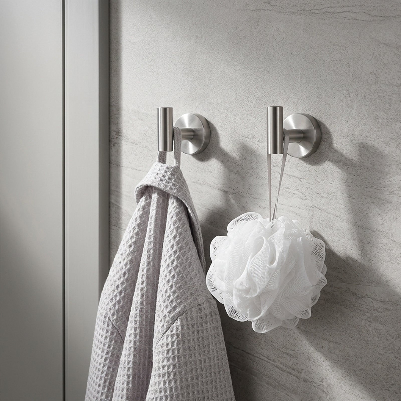20-Inch Round Bathroom Hardware Set – Brushed Nickel – image 4