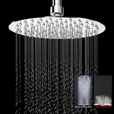 8-Inch Round Rain Shower Head – Chrome – image 5