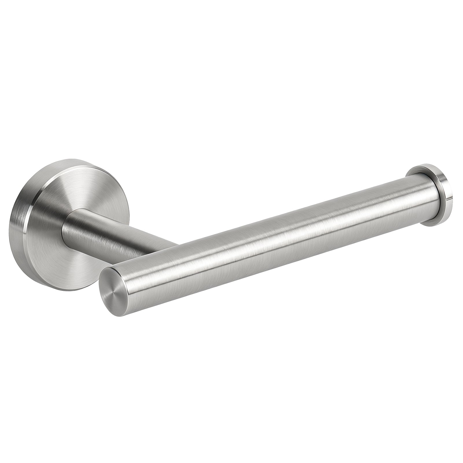Open-Sided Wall-Mounted Toilet Paper Holder – Brushed Nickel – product view