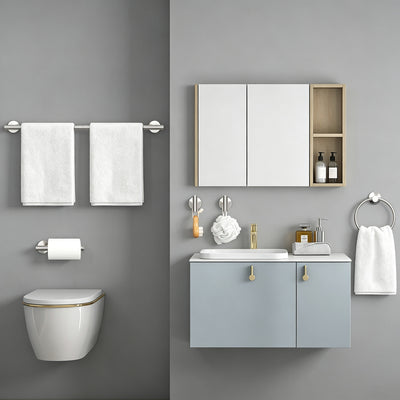 26-Inch 5-Piece Bathroom Hardware Set – Brushed Nickel – image 5