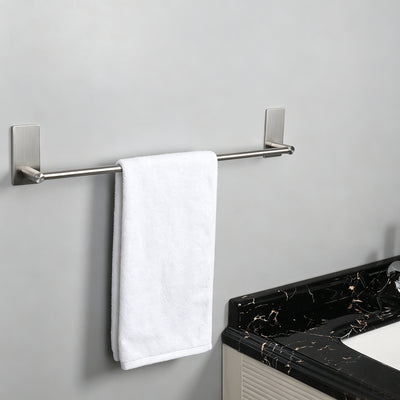 16-Inch Self-Adhesive Towel Bar – Brushed Nickel – image 5