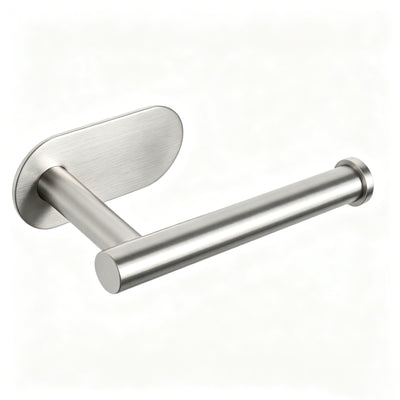 Self-Adhesive Toilet Paper Holder – Brushed Nickel – product view