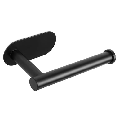 Self-Adhesive Toilet Paper Holder – Matte Black – product view